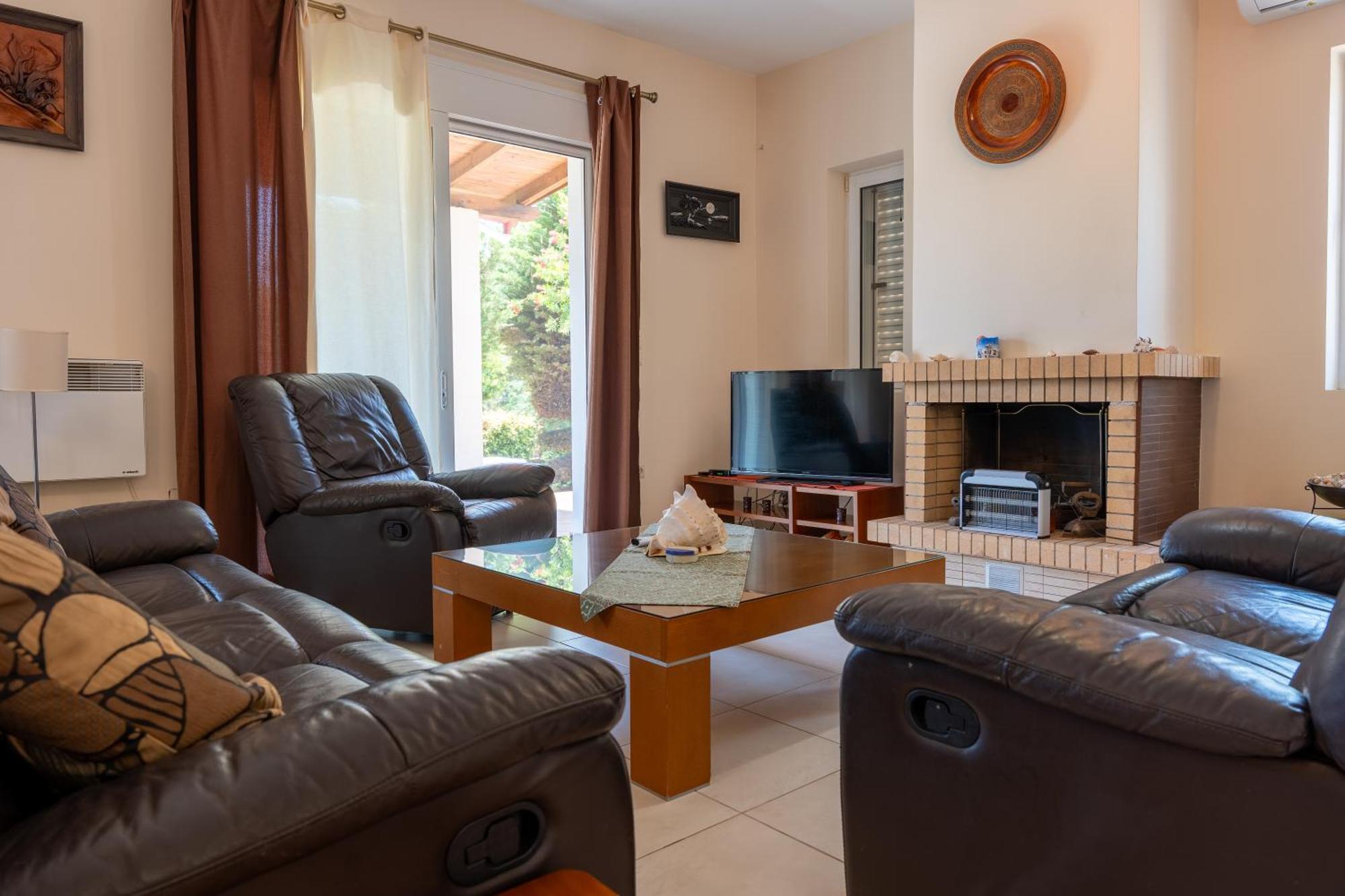 Beautiful Summer Villa In Chalkoutsi Khalkoutsion 외부 사진